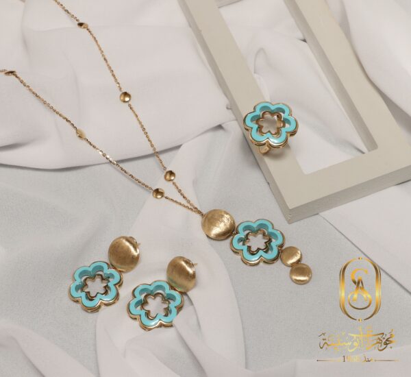 طاقم ذهب ايطالي  pomi ميزانه 67.81 - Image 5