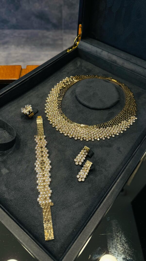 طاقم ذهب أصفر - Image 3