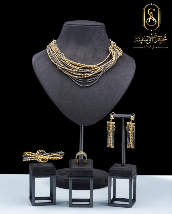 طقم ذهب إيطالي فاخر - عيار 18 - Image 5