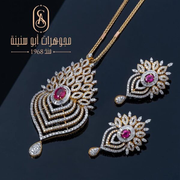 سِـت فاخر بتصميم ملكي – عيار 18